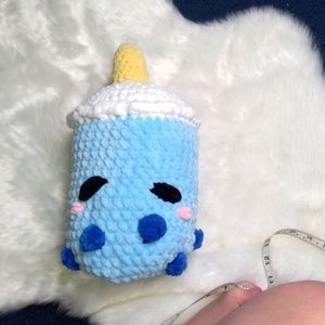 🆕 Butterfly 🦋 Pea Tea Boba 🧋 Crochet Plushie
